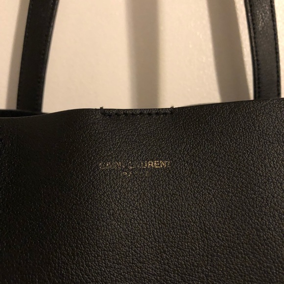 Saint Laurent Leather Tote Bag - Picture 13 of 16